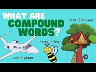 Video thumbnail for What Are Compound Words? | Compound words for kids | Learn about the 3 kinds of compound words