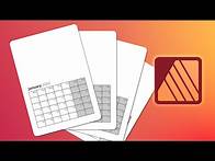 Video thumbnail for Design Your 2024 Calendar in Affinity Publisher - Free Template
