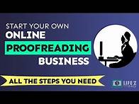 Video thumbnail for How To Start An Online Proofreading Business