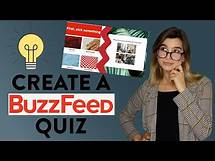 Video thumbnail for How To Make A Buzzfeed Style Quiz