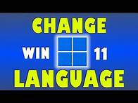 Video thumbnail for How to Change Language on Windows 11 (PC & Laptop)