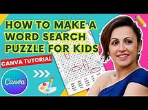 Video thumbnail for WORLD'S EASIEST Wordsearch for preschoolers (Canva)