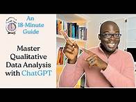 Video thumbnail for Master Qualitative Data Analysis with ChatGPT: An 18-Minute Guide