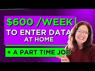 Video thumbnail for WORK FROM HOME ! Easy Data Entry & Research Job / Remote Copy Editor Job Hiring Now