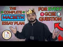 Video thumbnail for Macbeth: One FULL Essay Plan Which Fits EVERY GCSE Question