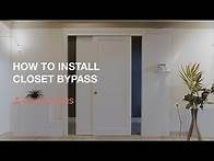 Video thumbnail for Step-by-Step Closet Bypass Door Installation Guide - SARTODOORS