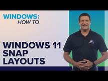 Video thumbnail for How to Use Windows 11 Snap Layouts and Groups