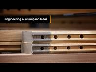 Video thumbnail for Engineering of a Simpson Door