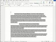 Video thumbnail for Into to Formatting for an APA 7th Edition Title Page and Student Paper