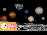 Video thumbnail for The SOLAR SYSTEM for kids | From planet to planet - Compilation