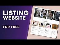 Video thumbnail for How to Make a Listing Directory and Classified Website with Wordpress FOR FREE 2022