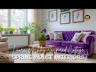 Video thumbnail for Rustic Modern Country Style: Laura Ashley-Inspired Cottage Charm for Elegant Spring House Interiors