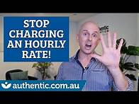 Video thumbnail for STOP Charging An Hourly Rate! [Do This Instead] 💡