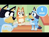 Video thumbnail for 🔴LIVE: New Year's Fun with Bluey 💙 🎊 | Learning Moments and Play | Bluey
