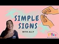 Video thumbnail for Practicing Basic Sign Language for Children
