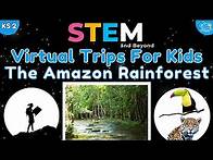 Video thumbnail for Exploring the Amazing Amazon Rainforest - Virtual Field Trip for Kids!