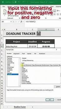 Video thumbnail for Create a Powerful Deadline Tracker in Excel! ⏳