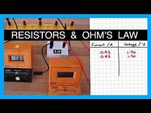 Video thumbnail for Resistors Obey Ohm's Law (Experiment) - GCSE Physics Required Practical