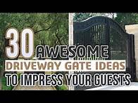 Video thumbnail for 30 Awesome Driveway Gate Ideas To Impress Your Guests