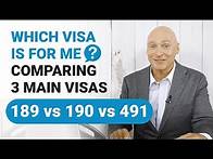 Video thumbnail for Which Visa? Comparing the 189 Visa vs 190 Visa vs 491 Visa