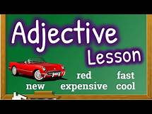 Video thumbnail for Adjective Lesson for Children | Describing Words
