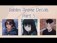 Video thumbnail for Roblox Anime Decal IDs | Part 5