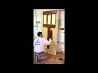 Video thumbnail for DIY Gel Staining Exterior FiberGlass Door