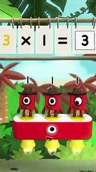 Video thumbnail for One Times table - Learn Your Times Tables #1 ✖️ | Counting for Kids | Numberblocks #shorts