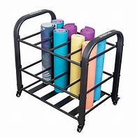 Video thumbnail for Synergee Yoga Mat Storage Roller Rack