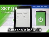 Video thumbnail for How to Set Up Amazon Kindle 10 - Configuration and Activation Process