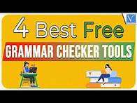 Video thumbnail for 4 Best Free Grammar Checker Tools you need to know (2024)