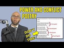 Video thumbnail for How to Structure Your 'Power and Conflict' Poetry Analysis