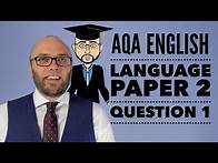 Video thumbnail for AQA English Language Paper 2 Question 1 (2025 & 2026 Exams)