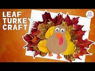 Video thumbnail for Fall Leaf Turkey Craft | Leaf Turkey with Free, Printable Template!