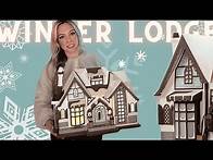 Video thumbnail for How to Make the Winter Lodge | Paper Craft SVG Files | Assembly Tutorial