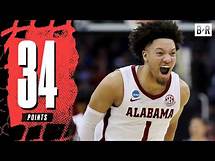 Video thumbnail for Mark Sears Goes Off for 10 Threes & 34 PTS in Alabama Sweet 16 Win vs. BYU | 2025 March Madness