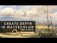 Video thumbnail for Creating Depth in Watercolor (The Three Keys) - Matthew White