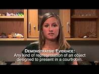 Video thumbnail for Types of Evidence