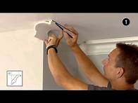 Video thumbnail for Coving & Cornice Mouldings - Cutting an External Corner