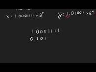 Video thumbnail for HOW TO: Adding IEEE-754 Floating Point Numbers