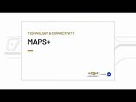 Video thumbnail for How to Use Maps+ Navigation | Chevrolet