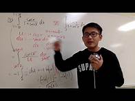 Video thumbnail for how to integrate using u substitution