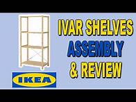 Video thumbnail for IKEA IVAR Shelf Assembly and Review | Clueless Dad