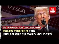 Video thumbnail for US Immigration Crackdown | Stricter rules for Indian green card, H1B and student Visa holders