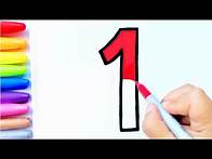 Video thumbnail for Learn Numbers 1 To 20 Learn Colors Drawing And Coloring For Kids | Happy Joy Art