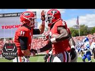 Video thumbnail for College Football Highlights: Georgia Bulldogs defeat Middle Tennessee 49-7 | ESPN