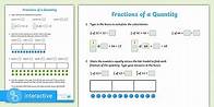 Video thumbnail for Interactive PDF: White Rose Maths Supporting Year 4: Spring Block 3 Fractions: Calculate Fractions of a Quantity