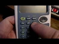 Video thumbnail for Using the TI-30XS calculator to find the equation of a line in Slope-intercept form