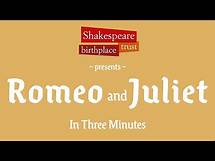 Video thumbnail for 3-Minute Shakespeare - Romeo and Juliet | Animated Shakespeare Summaries