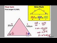 Video thumbnail for Sine and Cosine Rule 1 (GCSE Higher Maths)- Tutorial 17